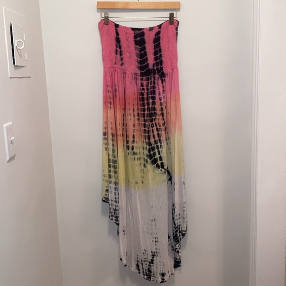 Raviya Tie Dye Sleeveless Hi-Lo Dress - Picture 2 of 3
